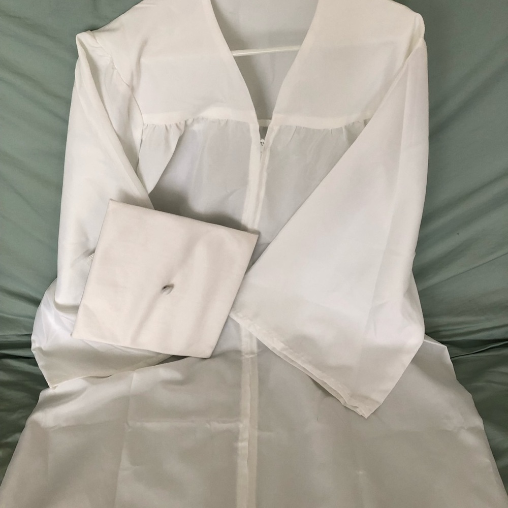 High School Set Graduation Cap and Gown